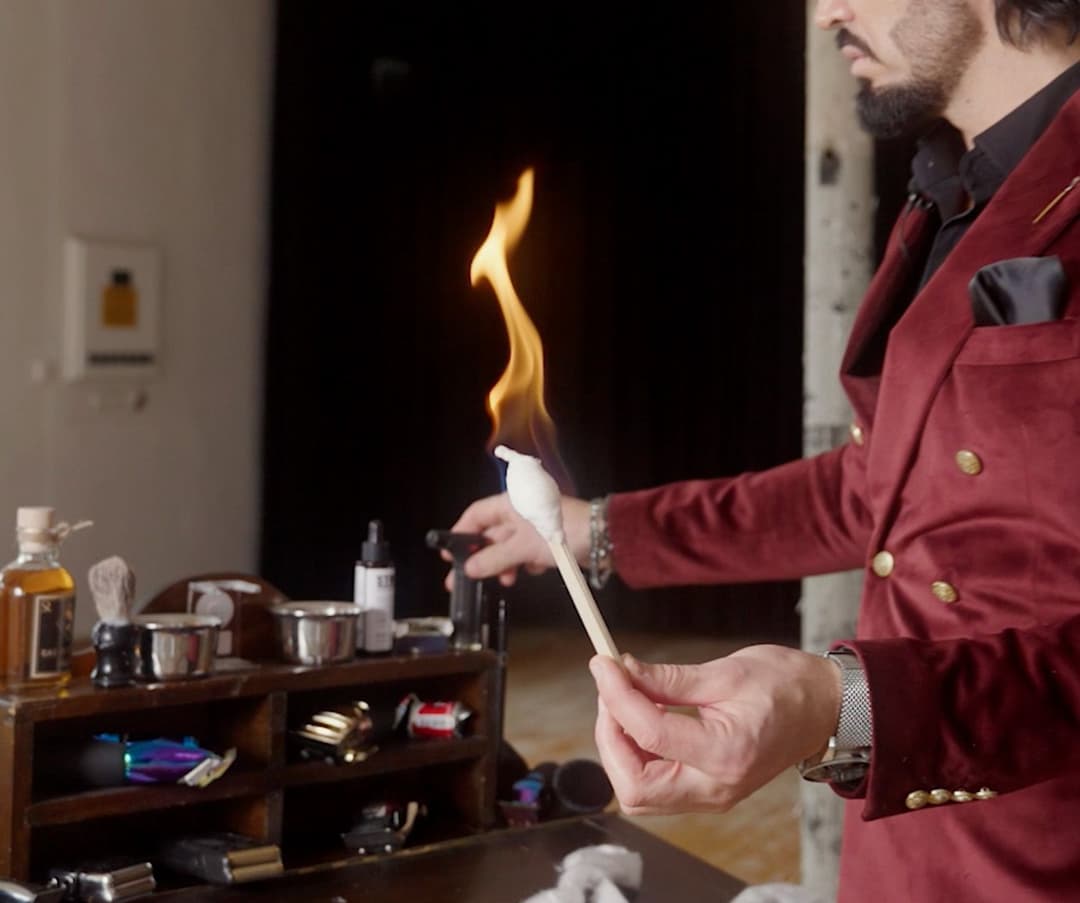 Abflammtechnik